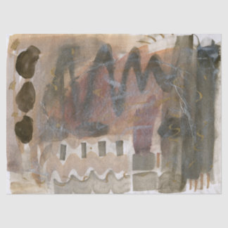 Tons de chocolate Abstrato de papel para tecidos g