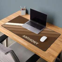 Tons Neutros Personalizados Trem Arte Marrom