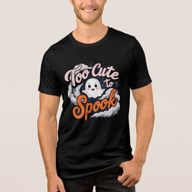 Too Cute to Spook Ghost Design (Frente)