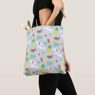 Tootie Fruity Dachshund Cutie Bolsa de praia Doxie