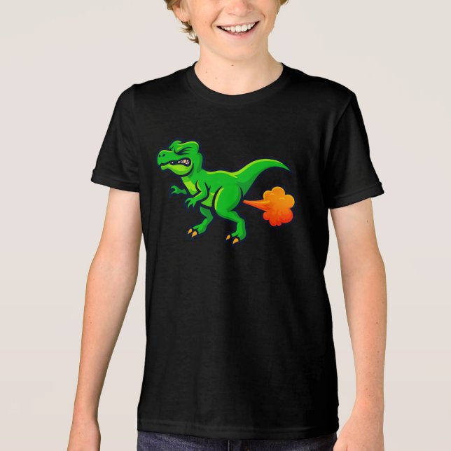 Tootin' T-Rex Dinossauro Engraçado Peidar (Frente)