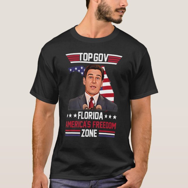 Top Gov Ron Desantis Top Gov Governador Flórida UF (Frente)