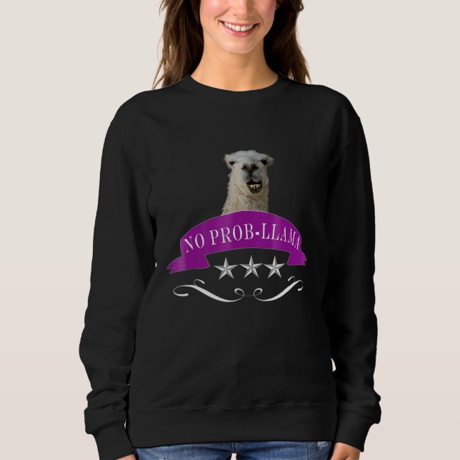 Top Melhor Llama Diversão Sem Problema (Frente)