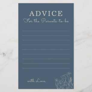 Topaz Blue Wildflower Advice para Pais