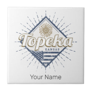 Topeka City Kansas Estados Unidos Sunflower EUA