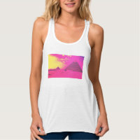 Topo do Tanque de Camisa T das Pirâmides Rosa