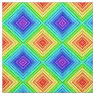 Topografia Geométrica - Tecido de Algodão Penteado