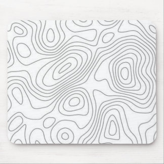 Topográfico Mouse Pad - Topografia do Mapa