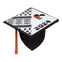 Topper do Boné de formatura Palestino Kufeya 2024