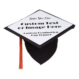 Topper Personalizado do Boné de formatura, multico