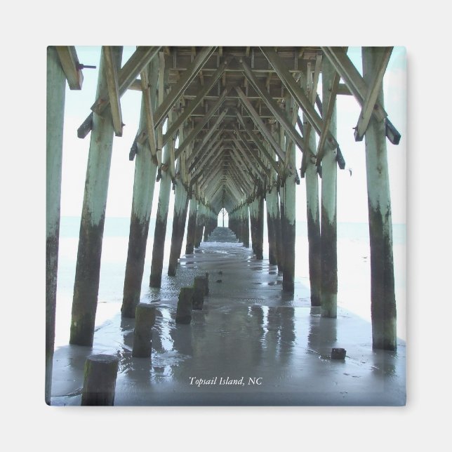 Topsail Island, imã NC (Frente)