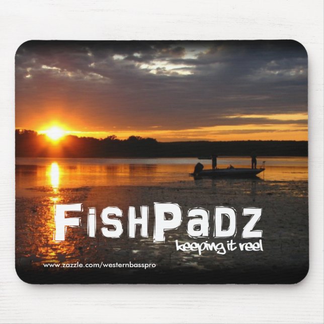 Topwater que pesca Mousepad (Frente)