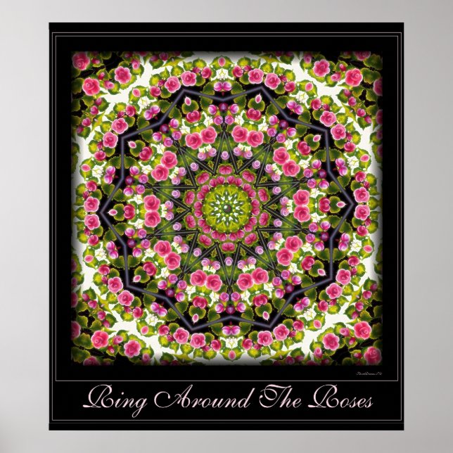 Toque Ao Redor Das Rosas. Pôster (Frente)