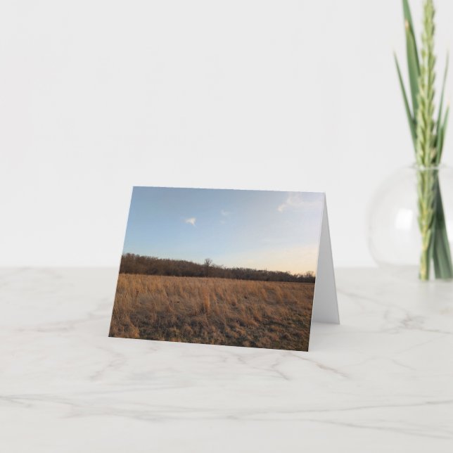 Toque da Natureza - Saudação e Cartões de agradeci (Frente)