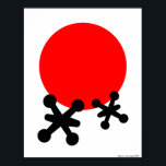 Tóquio Jacks - Pop Art poster<br><div class="desc">Não pude deixar de ver a bola vermelha como o sol da ascensão na bandeira japonesa. Para esta poster, combinei meu amor pelo Japão e um dos meus jogos de infância favoritos, Jacks. NOTA: este poster foi criado como um tamanho padrão 22x28. Para obter esse tamanho, aperte o botão Personalizar...</div>
