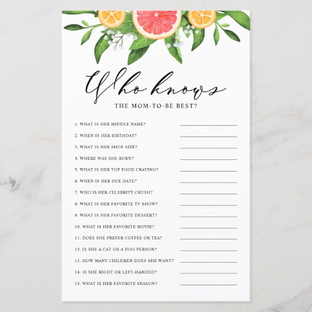 Toranja que conhece a mãe do melhor jogo de Chá (Frente)