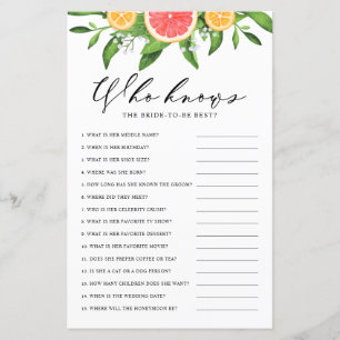 Toranja que conhece a noiva do melhor jogo de Chá