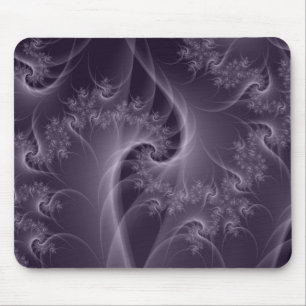 Torção Mousepad do roxo e do branco