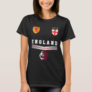 Torcedores da Inglaterra Camisa Bandeira Inglesa F