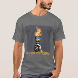 Torch da Ucrânia Camiseta Resilience United24