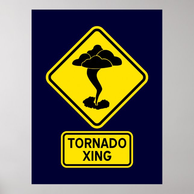 Tornado Crossing Poster (Frente)