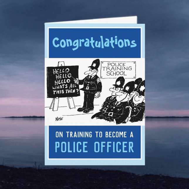 Tornando-se um Cartão Policial (Criador carregado)