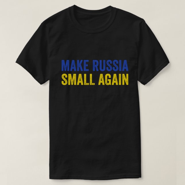 Torne a Rússia uma pequena camisa de novo faz com  (Frente do Design)