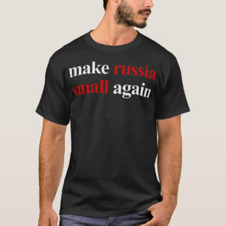 Torne a Rússia uma pequena camisa de novo faz com