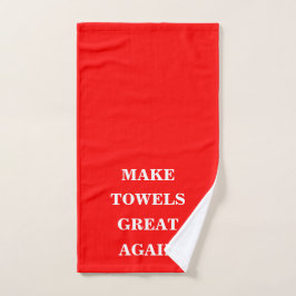 Torne as Toalhas Grandes Novamente