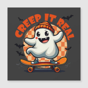 Torne real o Spooky Halloween Fantasma Skate