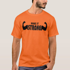 Torne-se Forte – Camiseta Motivacional de Academia