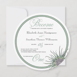 Torne-se um Convite Escocês para Casamento de Tist