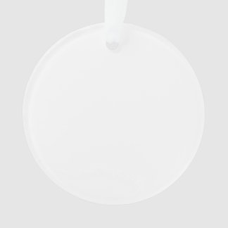 Torne seus próprios ornamentos redondos acrílicos