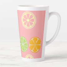 Torne sua cozinha feliz canecas com padrão de frut