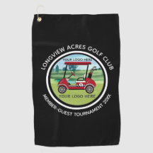 Torneio de Golf Club de Logotipo Personalizado