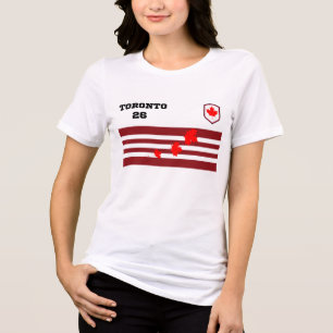 Toronto 26: Camiseta Athletic Canada Fan Spirit