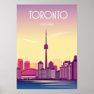 Toronto Poster - Canadá Poster impressão