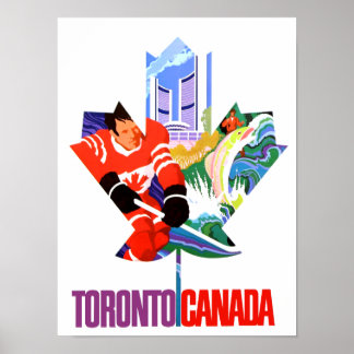 Toronto, poster de viagens do Canadá