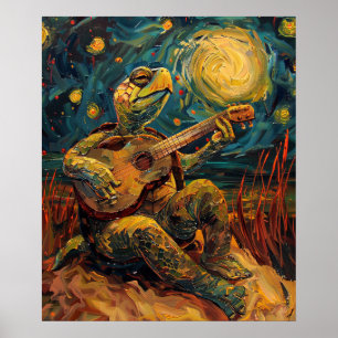 Torrada Tocando Violão Lá Fora Poster