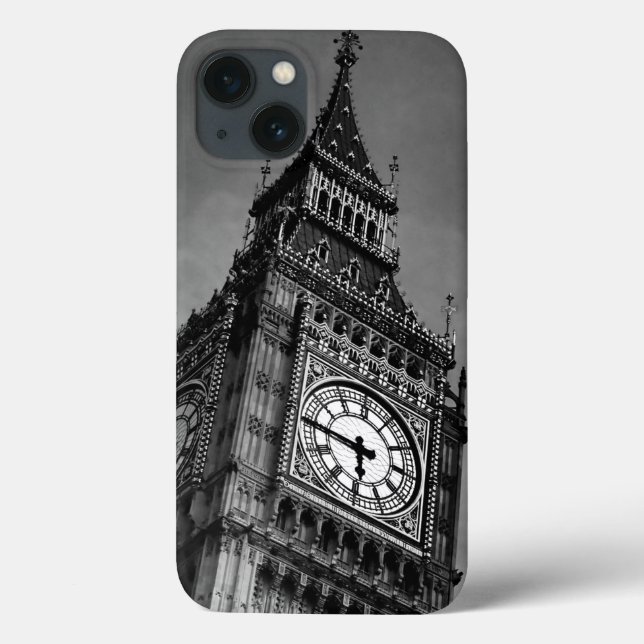 Torre Big Ben Black & White (Verso)