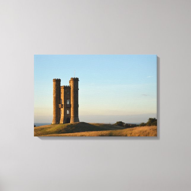 Torre Broadway, impressão em tela Cotswolds (Frente)