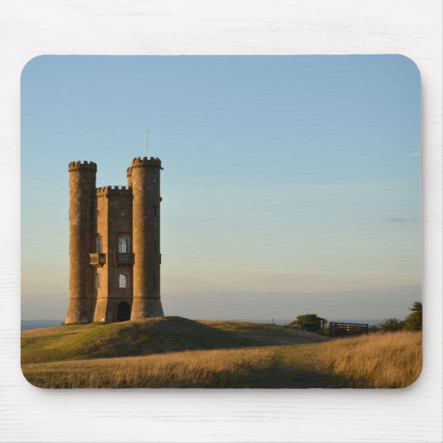 Torre de Broadway no mousepad de Cotswolds (Frente)