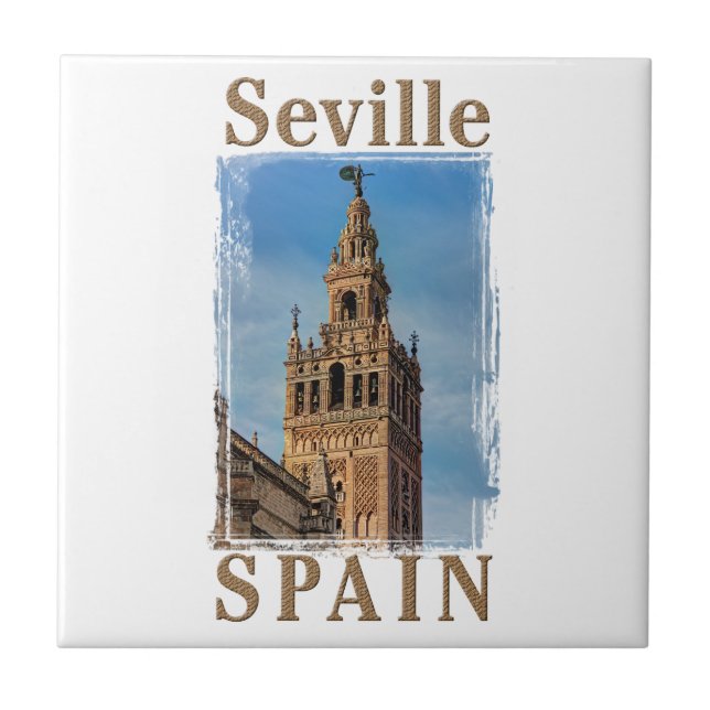 Torre de Giralda Bell, Sevilha, espanha (Frente)
