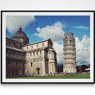 Torre De Lente De Poster De Fotografia Pisa