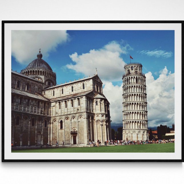 Torre De Lente De Poster De Fotografia Pisa (Criador carregado)