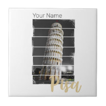 Torre De Pisa Itália Vintage Retro Souvenir