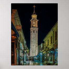 Torre de Relógio, Prilep - Poster da Macedônia