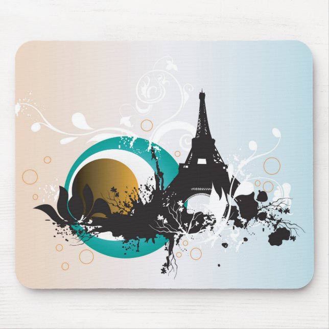 Torre Eiffel Mousepad (Frente)