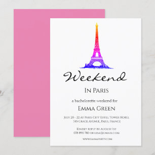 Torre Eiffel Paris  Convite para fuga no fim de se