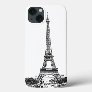 Torre Eiffel preto e branco